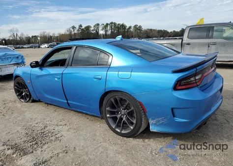 2023 Dodge Charger Scat Pack из США, поврежденный, VIN 2C3CDXGJ7PH579717